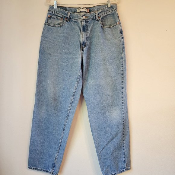 Levis 560 Men Jeans Comfort Fit36 W x 34 L, Light Blue, Casual, Flaw Stain